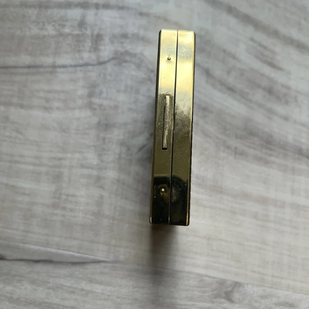 Gold Compact Card Case - Unbranded Slim Metal Accessory